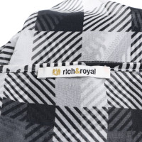 Rich & Royal Blouse en noir et blanc