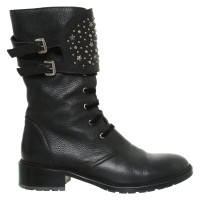 Marc Cain Boots Leather in Black