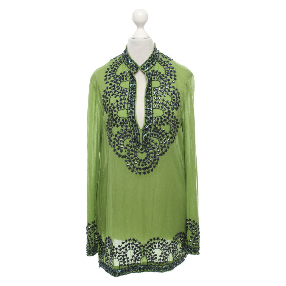 Tory Burch Top Cotton in Green