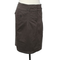 Turnover Skirt Cotton in Taupe