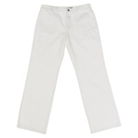 Strenesse Paio di Pantaloni in Cotone in Bianco