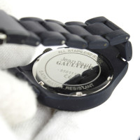 Jean Paul Gaultier Armbanduhr aus Stahl in Blau