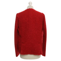 Isabel Marant Boucle jas in rood