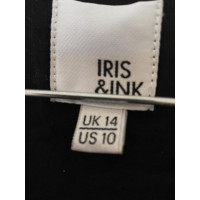 Iris & Ink Dress Cotton in Black