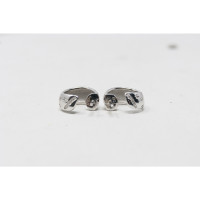 Hermès Earring White gold in Silvery