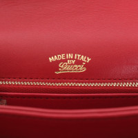 Gucci 1973 Shoulder Bag Mini en Cuir en Rouge