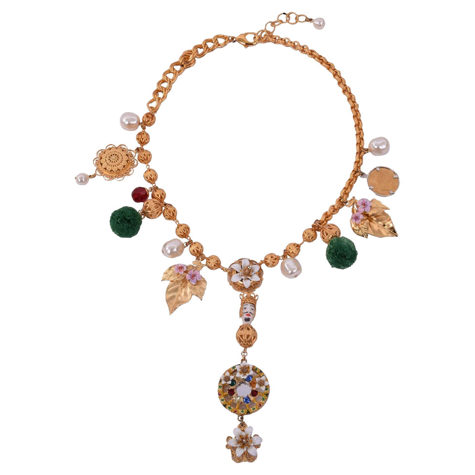Dolce & Gabbana Sicilia necklace with crystals
