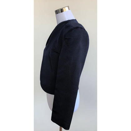 Valentino Garavani Jacket/Coat Silk in Blue
