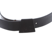 Akris Belt Leather in Black