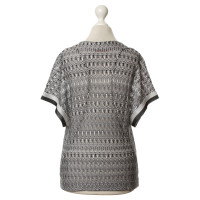 Missoni top in black and white