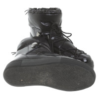 Moncler Boots in Schwarz