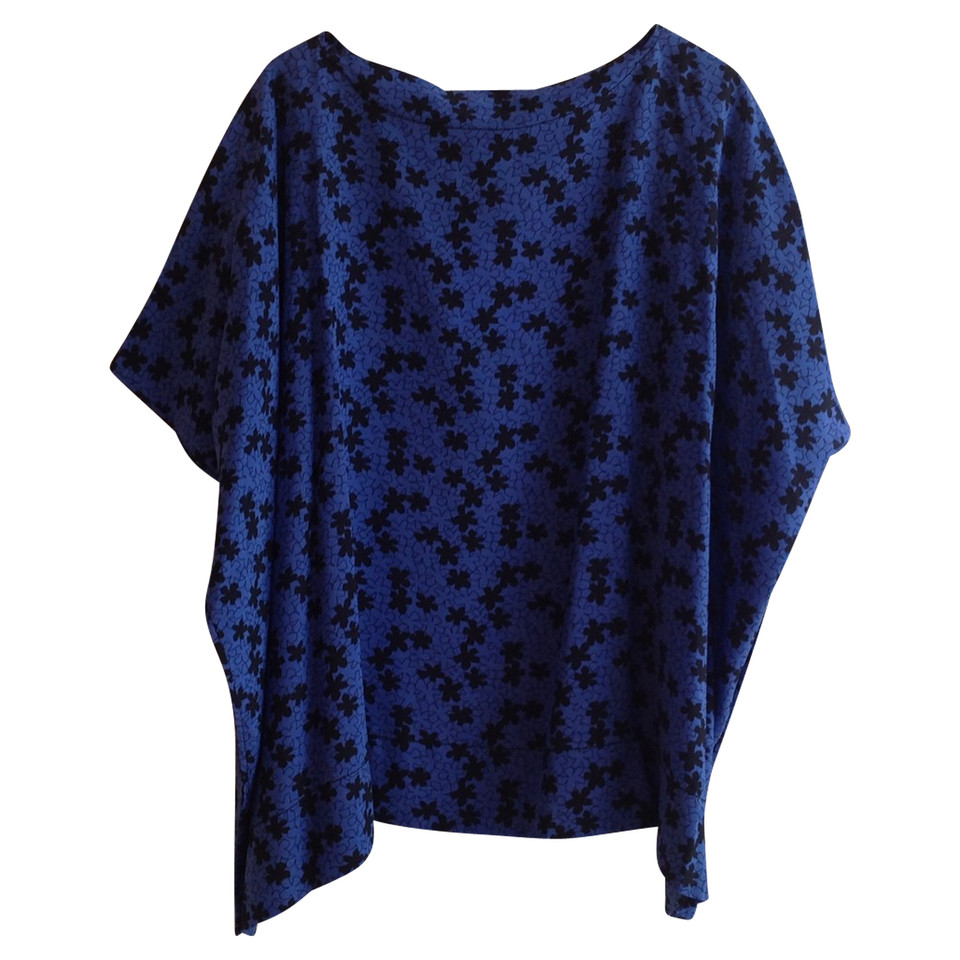 Diane Von Furstenberg Top Silk "New Hanky"