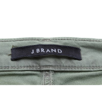 J Brand Paire de Pantalon en Coton en Olive