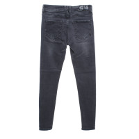 Anine Bing Jeans aus Baumwolle in Grau