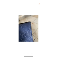 Louis Vuitton Pont-Neuf en Cuir en Bleu