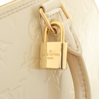 Louis Vuitton Alma PM32 Patent leather in Cream