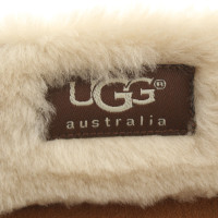 Ugg Australia Gloves Fur in Brown