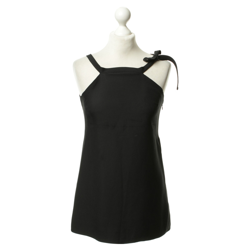 Gianni Versace Mini jurk in zwart