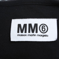 Mm6 By Maison Margiela Oberteil in Schwarz