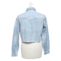 All Saints Jacket/Coat Jeans fabric in Blue