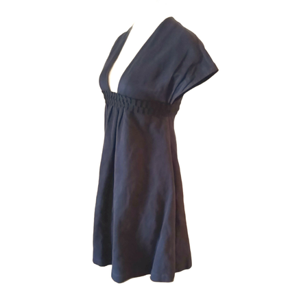 Stella McCartney Kleid aus Baumwolle in Blau