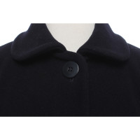 Mani Jacke/Mantel aus Wolle in Blau