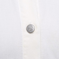 Versace Blusa in crema bianca