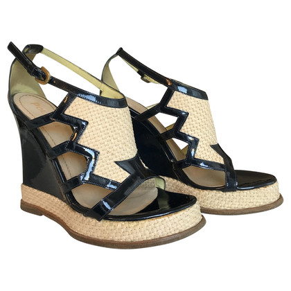 Pollini Wedges in Blue