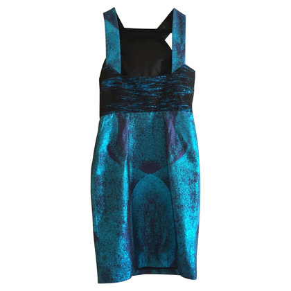 Versace Turquoise silk dress