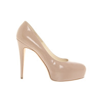 Brian Atwood Pumps/Peeptoes Leather in Nude