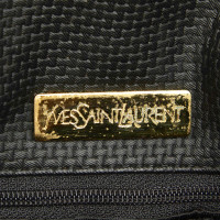 Yves Saint Laurent Umhängetasche aus Canvas in Schwarz