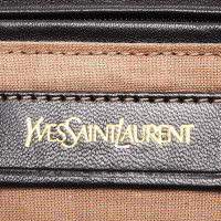 Yves Saint Laurent Umhängetasche aus Leder in Beige