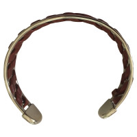 Tod's Bracelet en cuir et métal
