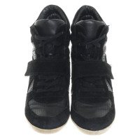 Ash Sneaker-Wedges in zwart
