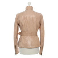 Belstaff Jacket/Coat Leather in Nude