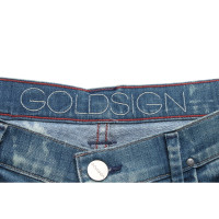 Goldsign Jeans aus Baumwolle in Blau
