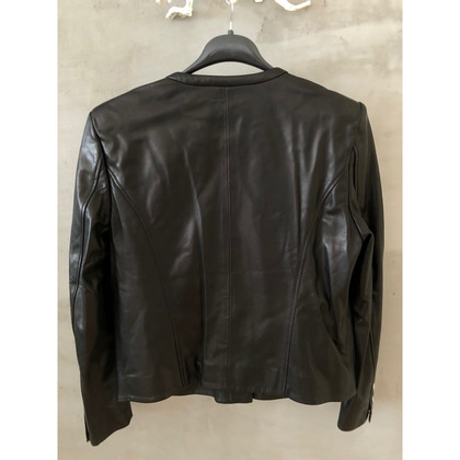 Iro Vest Leather in Black