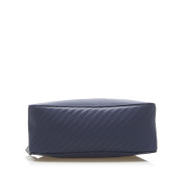 Yves Saint Laurent Handtasche aus Baumwolle in Blau