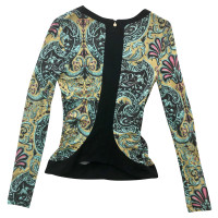 Just Cavalli Top Jersey in Green