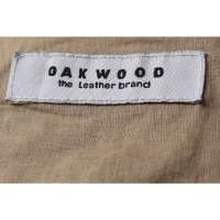 Oakwood Jas/Mantel Leer in Bruin