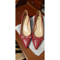 Bally Pumps/Peeptoes Leather in Bordeaux