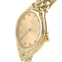 Omega De Ville Lady Quartz Gold Diamonds