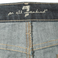 7 For All Mankind Jeans Rok in donkerblauw