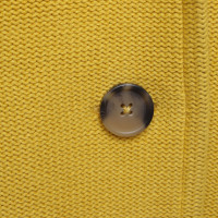 Stefanel Jacket/Coat Cotton in Yellow
