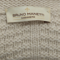Bruno Manetti Tricoter pull beige
