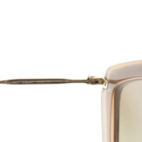 Miu Miu Sonnenbrille mit Wildleder-Details