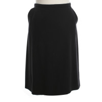 Armani Collezioni Knee length skirt in midnight blue