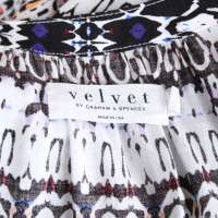 Velvet Kleid aus Viskose