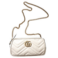 Gucci Marmont Bag en Cuir en Blanc