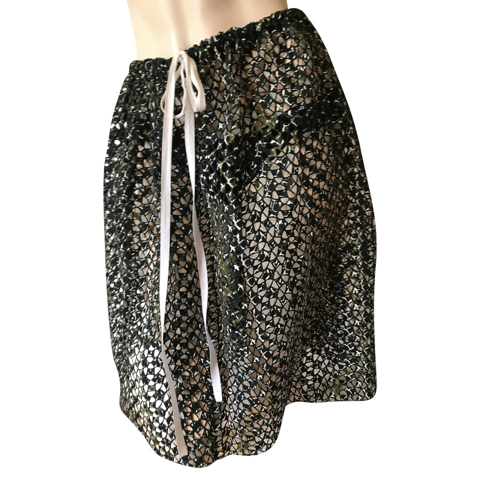 Miu Miu Skirt Cotton in Khaki